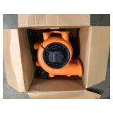 RIDGID 1625 CFM 3-Speed Portable Blower Fan Air Mover with Collapsible Handle and Rear Wheels for Water Damage Restoration Customer Returns See Pictures