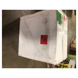 Complete 22.875 in. x 23.5 in. Black 19 Gallon Utility Sink with Black Metal Hybrid High Arc Faucet and Soap Dispenser  Customer Returns See Pictures