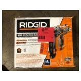 RIDGID 18V Brushless Cordless HYPERDRIVE 16-Gauge 2-1/2 in. Straight Finish Nailer(Tool Only), Belt Clip, Bag, Sample Nails  Customer Returns See Pictures