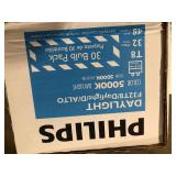 Lot of 6 Cases Phillips F32T8-Daylight 48 inch Light Tubes 30 per case Customer Returns See Pictures