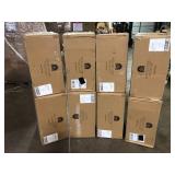 Lot of Marina Wall Mount Mailbox Black Customer Returns See Pictures