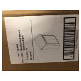 Lot of Marina Wall Mount Mailbox Black Customer Returns See Pictures