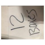 12 Boxes of TrafficMaster Grey Oak 7 mm T x 8 in. W Laminate Wood Flooring (23.9 sqft/case)  Customer Returns See Pictures