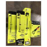 Lot of Assorted Ryobi Lawn Care Items Various Models and Conditions  Customer Returns See Pictures