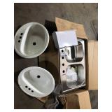 Lot of Assorted Sinks Various Models and Conditions  Customer Returns See Pictures