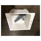 MUSTEE Utilatub 23 in. x 25 in. Polypropylene Floor Mount Laundry Tub    Customer Returns See Pictures