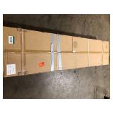 Husky Ready-to-Assemble 24-Gauge Steel Freestanding Garage Cabinet in Black (30.5 in. W x 72 in. H x 18.3 in. D)   Customer Returns See Pictures