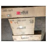 Wooden Twin Over Full Bunk Bed, Loft Bed with Playhouse, Farmhouse, Ladder and Guardrails By  NEW SPACE Customer Returns See Pictures