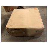 Sunjoy Woven 30 in. Outdoor Round Wood Burning Firepit   Customer Returns See Pictures