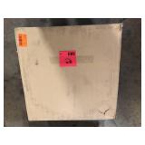 Sunjoy Woven 30 in. Outdoor Round Wood Burning Firepit   Customer Returns See Pictures