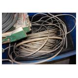 Bin of Assorted Wire