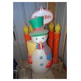 Blown Plastic Christmas Décor