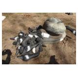 *9* Goose Decoys