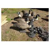 *7* Flambeau Judge Full Bodied Goose Decoys with Extra Pieces