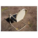 Vintage Style Iron Patio Chair