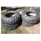 Set of 4 Duro ATV Tires AT25x8-12