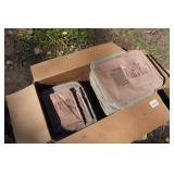 MRE Tray Pack Desserts -6 Blueberry, 3 Apple and 1 Golden Harvest with White Icing Packets