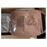 MRE Tray Pack Desserts -6 Blueberry, 3 Apple and 1 Golden Harvest with White Icing Packets