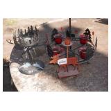 Christmas Candle Holders