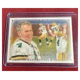 Nice 2 Card Brett Favre Lot - #d Finest & Masterpieces