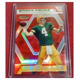 Nice 2 Card Brett Favre Lot - #d Finest & Masterpieces