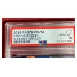 2019 Prizm Darius Bazley Rookie Card - PSA 10