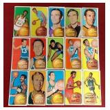 (15) 1970-71 Topps Tall Boy Basketball Cards