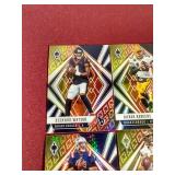 (9) Phoenix Fire Burst Quarterback Cards