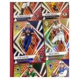 (9) Phoenix Fire Burst Quarterback Cards
