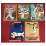 (5) Numbered Baseball Cards - Some Stars/HOFers