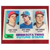 1982 Topps Kent Hrbek Rookie Card