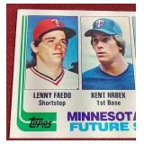 1982 Topps Kent Hrbek Rookie Card