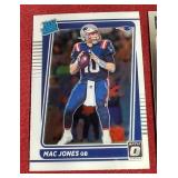 (2) Optic Mac Jones Rookie Cards