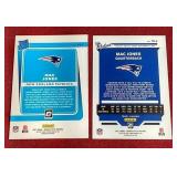 (2) Optic Mac Jones Rookie Cards