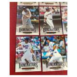 (2) Donruss Dominators Baseball Card Sets - Several Superstars