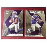 (2) Mosaic Justin Jefferson Rookie Cards