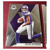 (2) Mosaic Justin Jefferson Rookie Cards