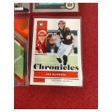 (4) Joe Burrow Cards - Nice National Pride Card