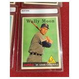 (4) 1958/59 Topps Baseball Cards