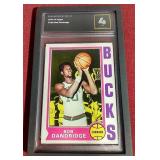 1974-75 Bob Dandridge Card - Graded 4