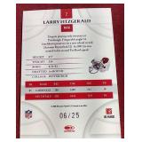 2008 Donruss Threads Larry Fitzgerald Card - #d/25