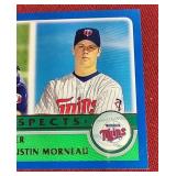 2003 Topps Joe Mauer/Justin Morneau Prospects Card