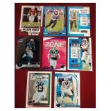 (8) Christian McCaffrey Cards