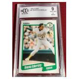 1990 Fleer Dennis Eckersley Card - BCCG 9