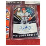 (5) Autographed Baseball Prospect Cards