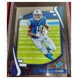 2021 Absolute Amon-Ra St. Brown Rookie Card - ISA 9