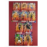 (10) Phoenix Fire Burst Football Rookie Cards