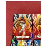 (10) Phoenix Fire Burst Football Rookie Cards