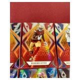 (10) Phoenix Fire Burst Football Rookie Cards