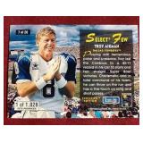 1995 Select Certified Troy Aikman Card - Early #d Card! /1,028